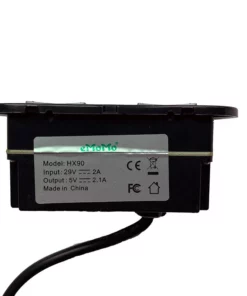 Life Easy Supply EMoMo HX90HU Power Recliner Switch 5 Button 5 Pin With USB Port Switch & Charger