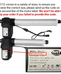 Life Easy Supply RMT R8112 Linear Actuator Remacro Motor
