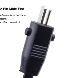 Life Easy Supply Cords 78.7'' 2 Pin Power Extension Cable For Power Recliner - Transformer To Motor