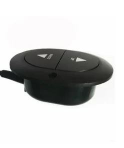 Life Easy Supply Switch & Charger Universal Fixed Side Hand Controller For Electric Furniture Oval 2 Button 5 Pin Handset