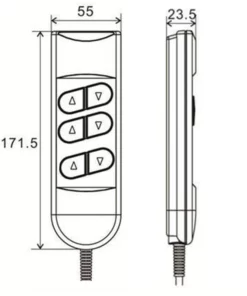Life Easy Supply 6 Buttons 5 Pin Remote Controller For Lift Chair Or Power Recliner 16 Life Easy Supply 6 Buttons 5 Pin Remote Controller For Lift Chair Or Power Recliner