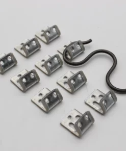 Life Easy Supply 100pcs Upholstery Zig-Zag Spring Clips S Clips DIY Chair & Sofa Spring Repair Clips - With Plastic Sleeve 12 Life Easy Supply 100pcs Upholstery Zig-Zag Spring Clips S Clips DIY Chair & Sofa Spring Repair Clips - With Plastic Sleeve