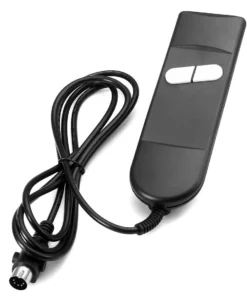 Life Easy Supply 2 Buttons Remote Controller For Recliner Lift Chair W/ Round 5 Prong Plug