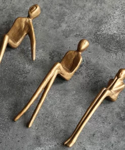 Life Easy Supply Cast Iron Ornaments Leisure Sitting Sculpture - Set Of 3 11 Life Easy Supply Cast Iron Ornaments Leisure Sitting Sculpture - Set Of 3