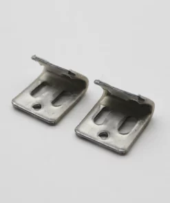 Life Easy Supply 100pcs Upholstery Zig-Zag Spring Clips S Clips DIY Chair & Sofa Spring Repair Clips - With Plastic Sleeve