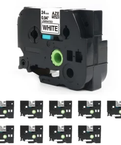 Life Easy Supply Other Products 10 Pack Compatible Label Tape Replacement For TZe-251 TZ251 Brother P Touch Label Tape 24mm/0.94in