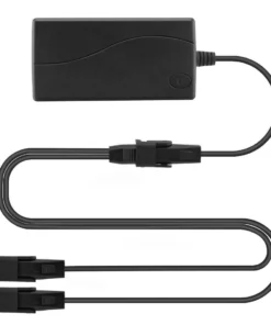 Life Easy Supply Cords 12inch/30cm 2 Pin Y Splitter Power Cable 2 Motors To 1 Power Supply For Recliner Lift Chair Electric Sofa